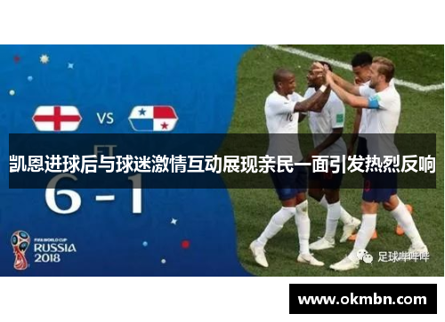 凯恩进球后与球迷激情互动展现亲民一面引发热烈反响